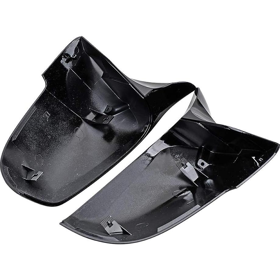 Cubierta de Espejo Lateral Astra Depot Negro Brillante para BMW F10 F11 F18 2014-2018