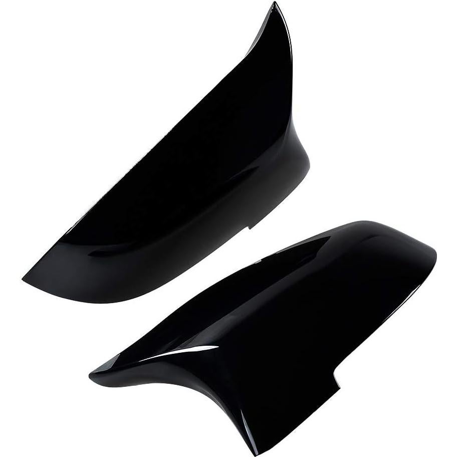 Cubierta de Espejo Lateral Astra Depot Negro Brillante para BMW F10 F11 F18 2014-2018