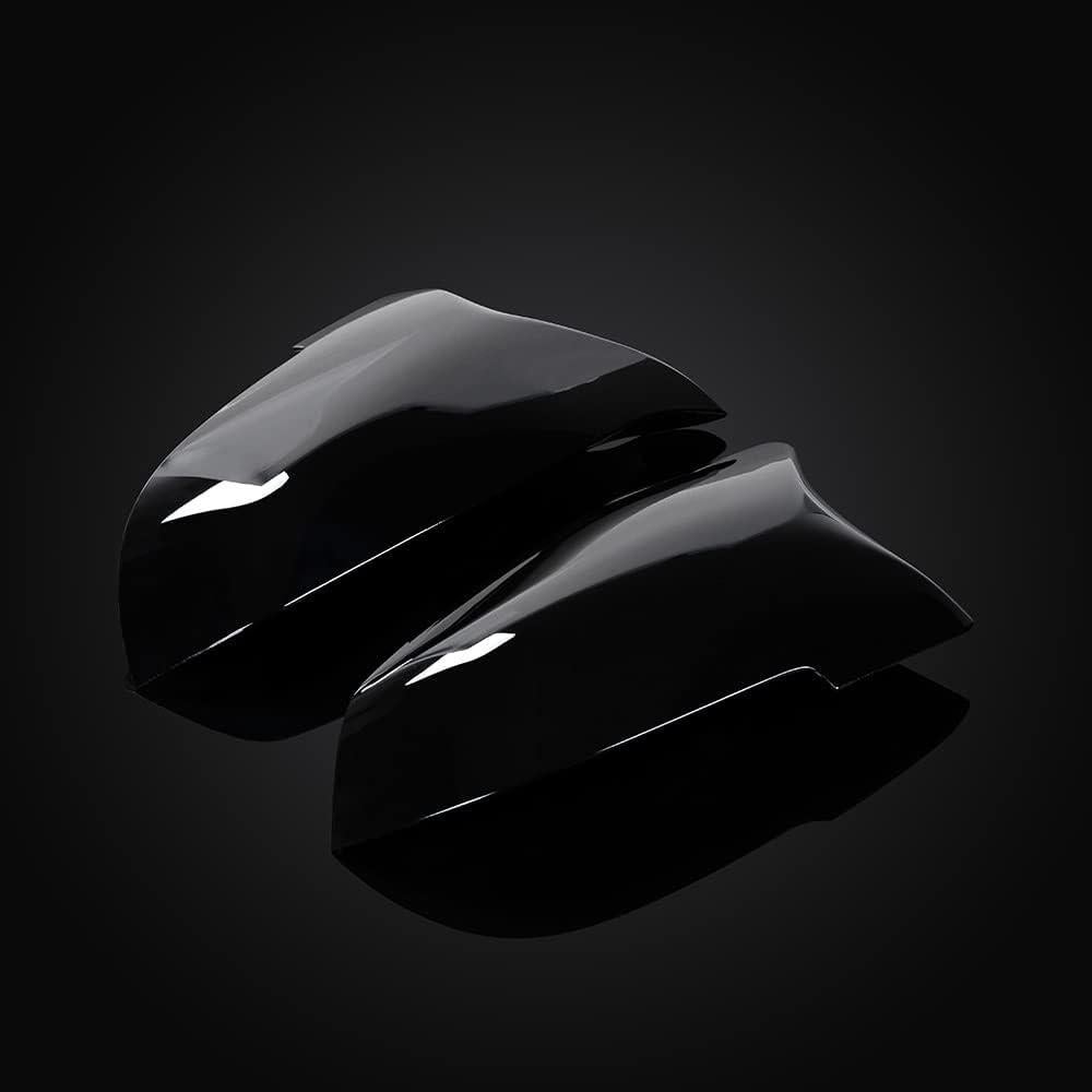Cubierta de Espejo Lateral Astra Depot Negro Brillante para BMW F10 F11 F18 2014-2018