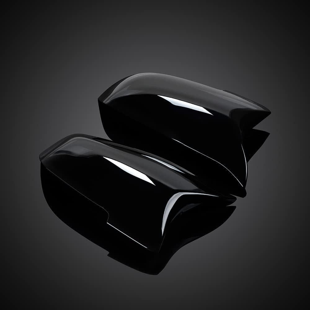 Cubierta de Espejo Lateral Astra Depot Negro Brillante para BMW F10 F11 F18 2014-2018