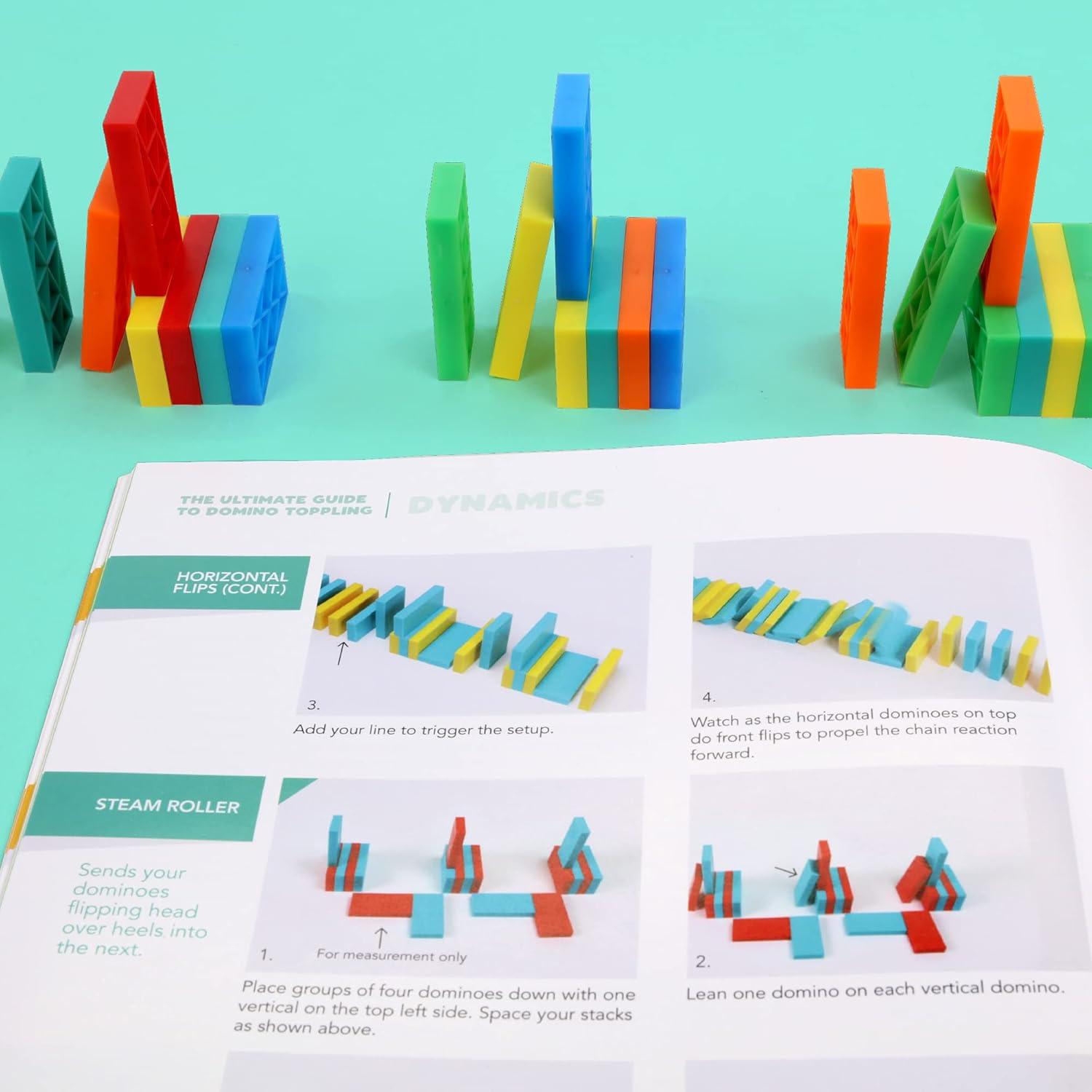 Kit de Dominó Cinético Bulk Dominoes 101 Starter 118pzs