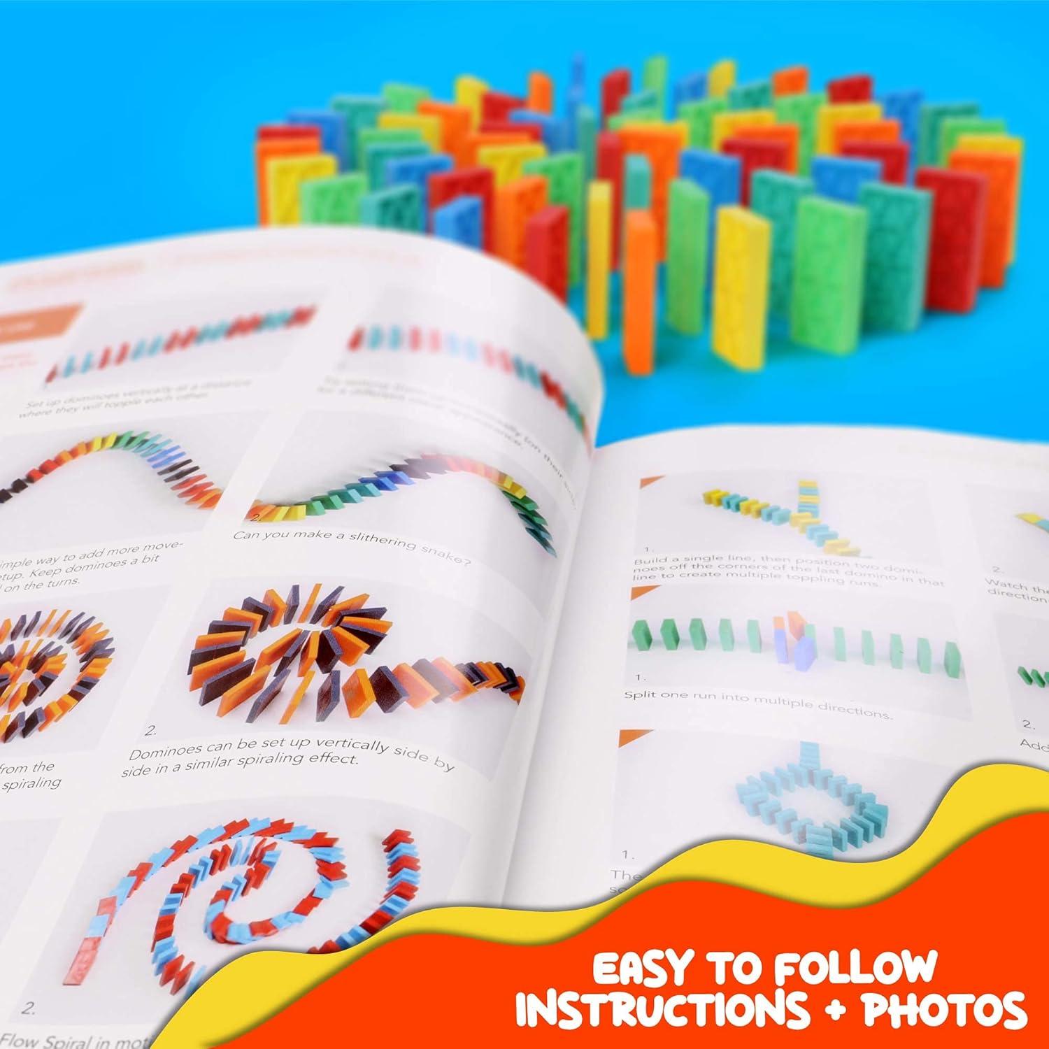 Kit de Dominó Cinético Bulk Dominoes 60 Piezas STEM