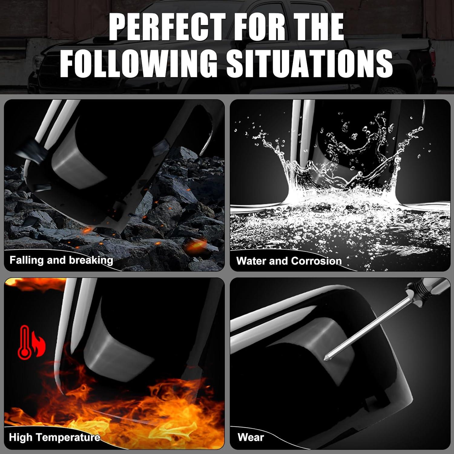 Cubiertas de Espejo Lateral Sportuli para Dodge Ram 1500 2009-2024