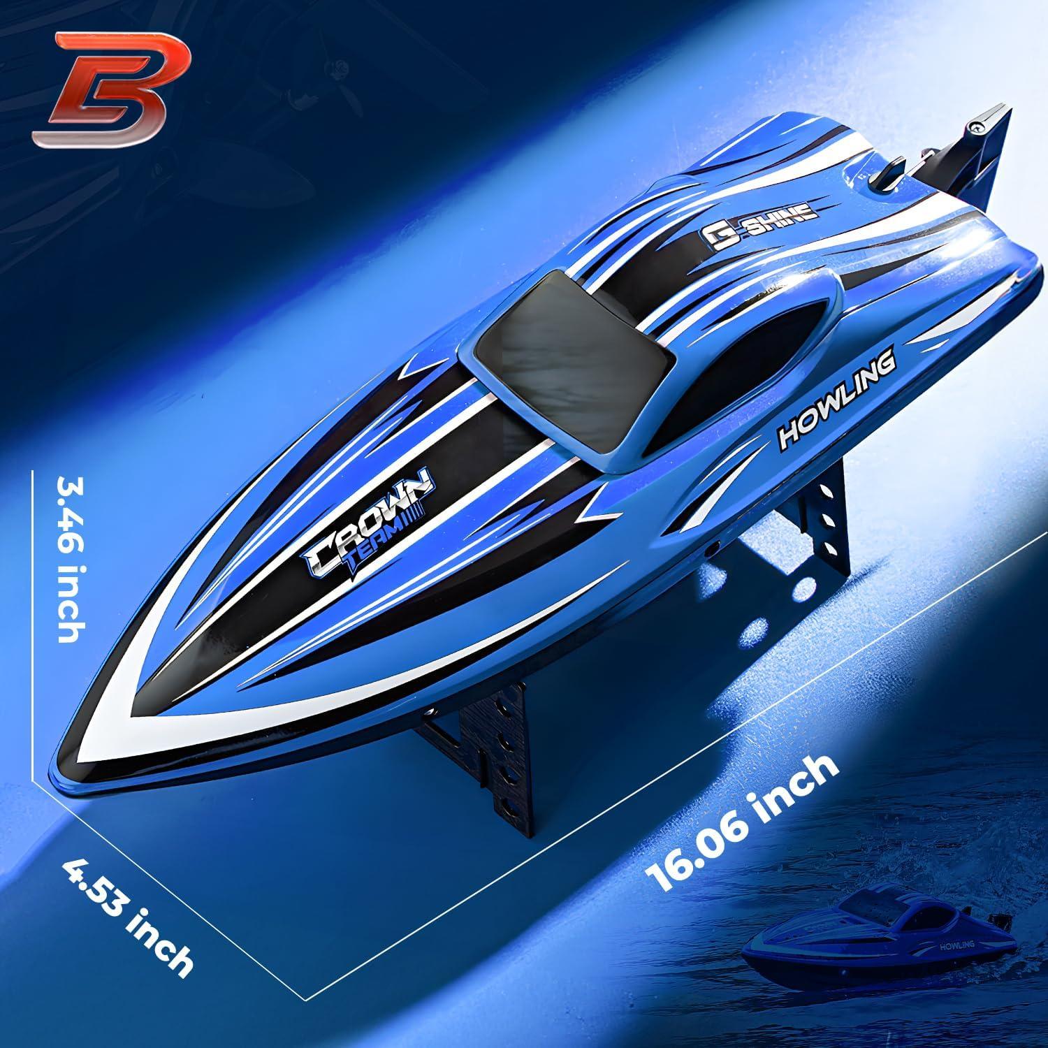 Barco RC BEZGAR HJ818 40.7 cm 35 KPH Impermeable para Lagos