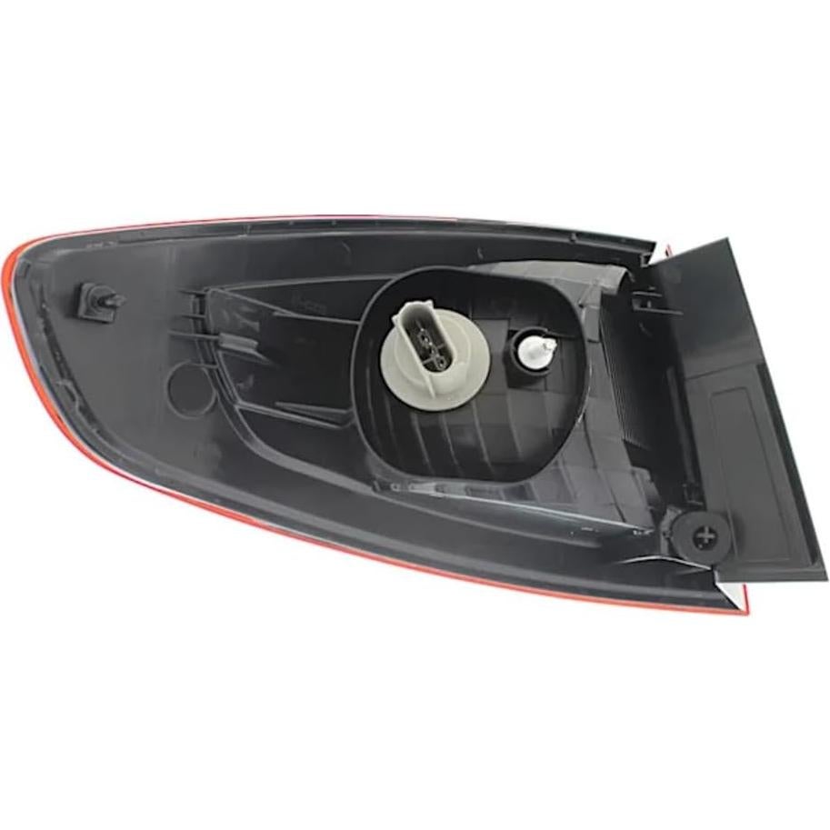 Luces Traseras KarParts360 Ford Fiesta 2011-2013 Par Rojo Claro
