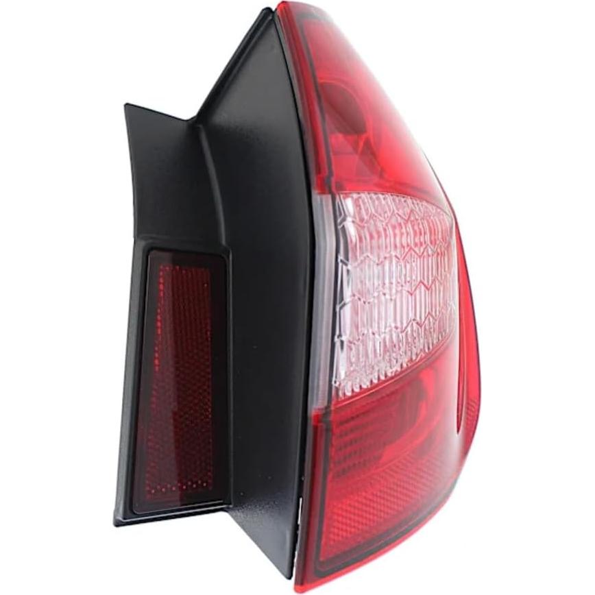 Luces Traseras KarParts360 Ford Fiesta 2011-2013 Par Rojo Claro