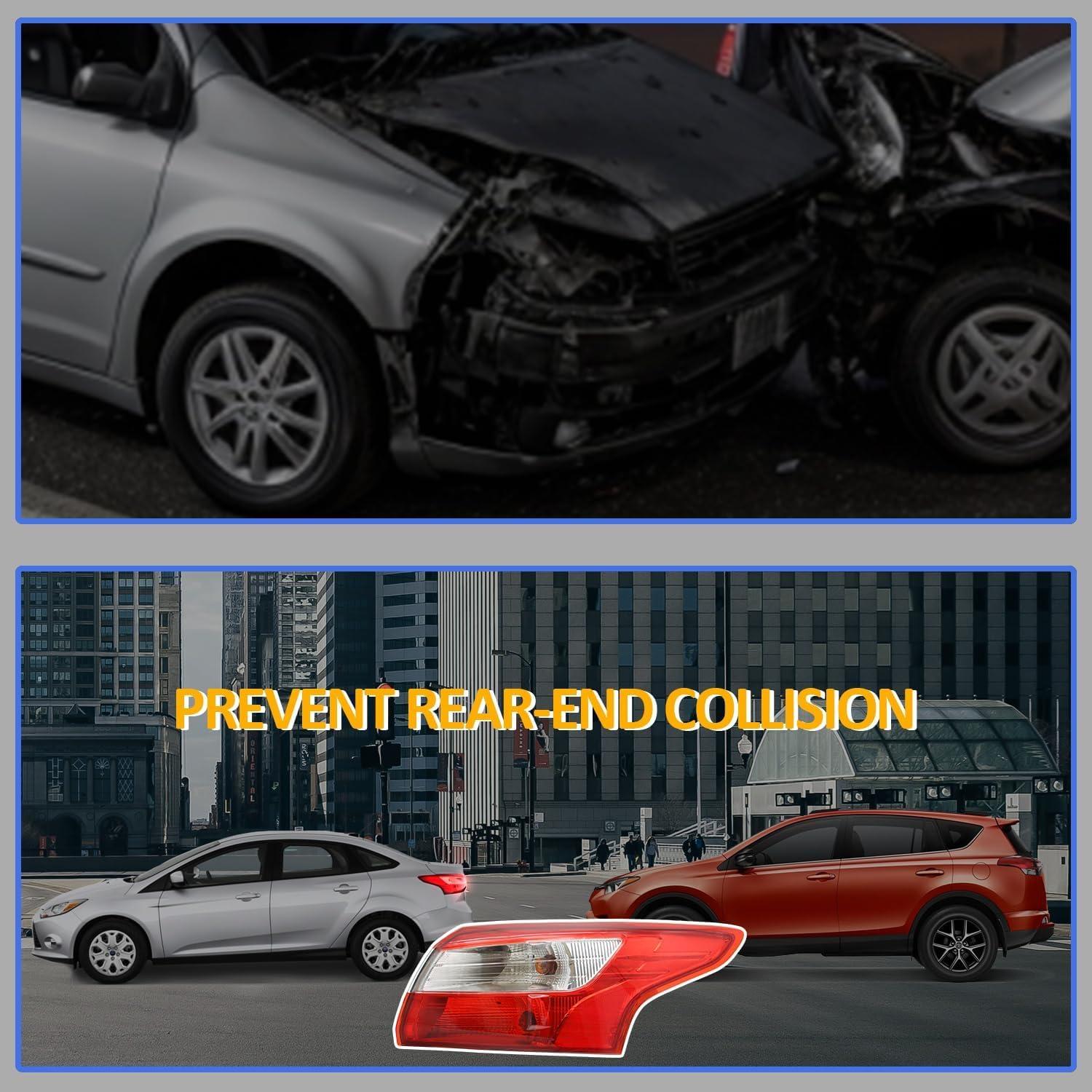 Luz Trasera Izquierda LEAVAN para Ford Focus 2012-2014