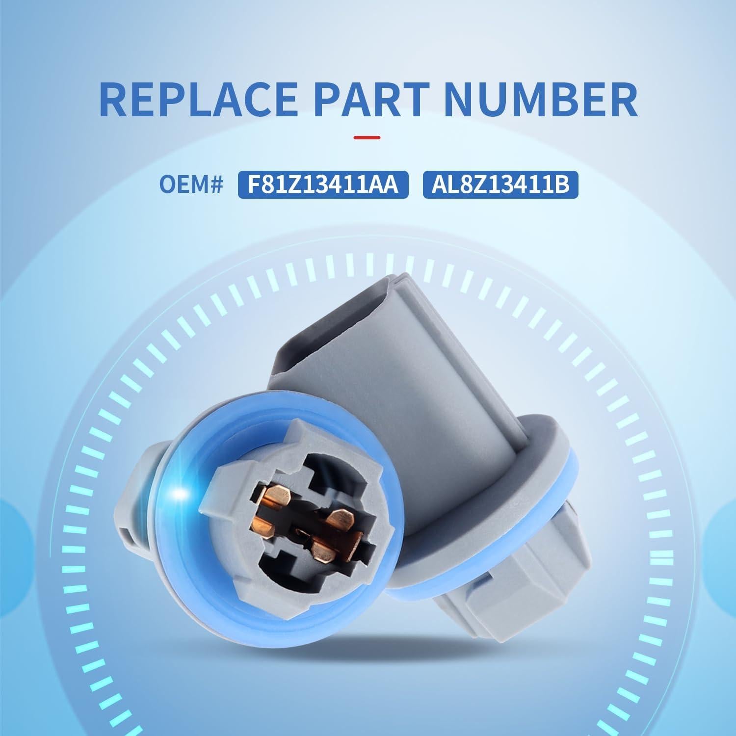 Zócalo de Luz de Placa Stacool para Ford F-150 2004-2021