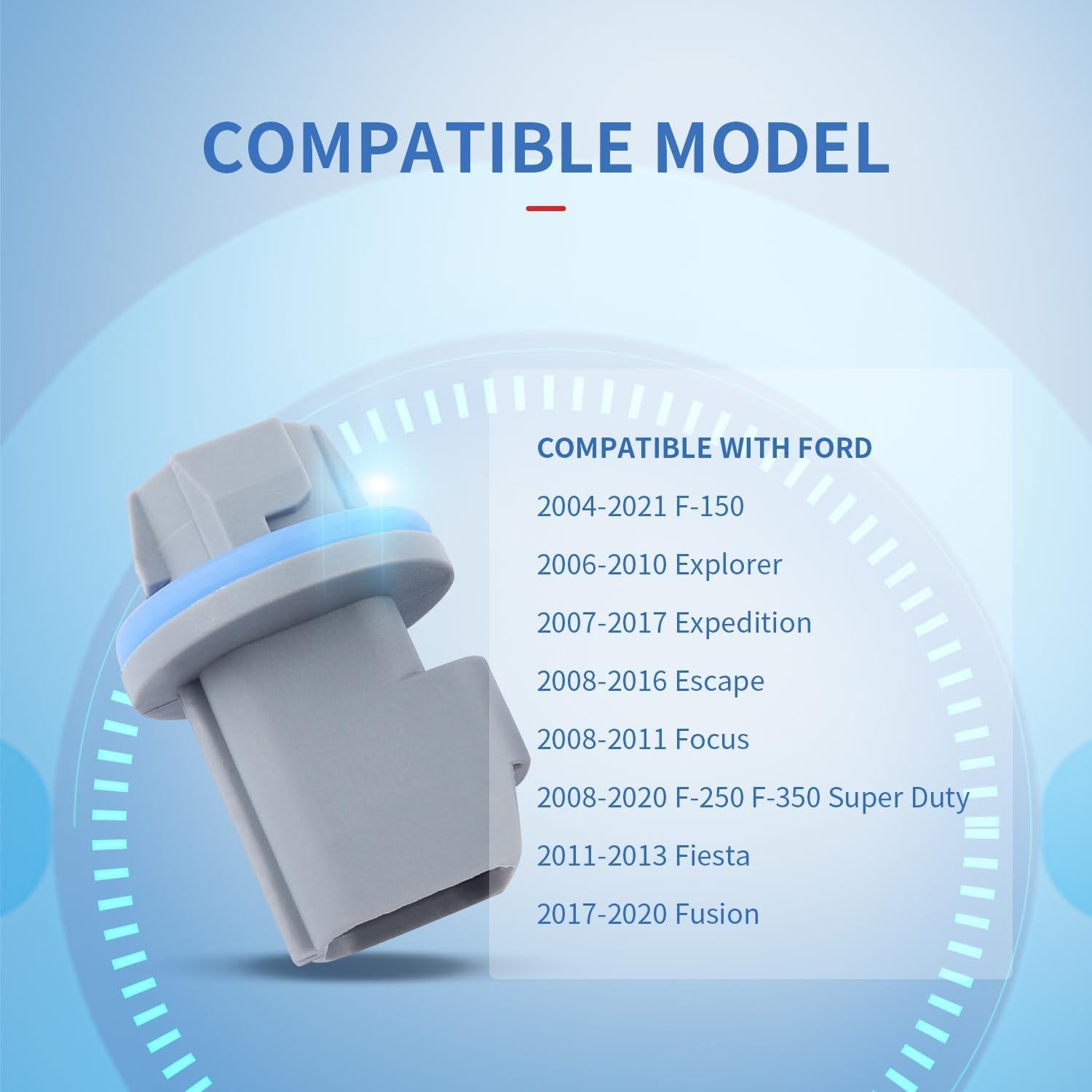 Zócalo de Luz de Placa Stacool para Ford F-150 2004-2021