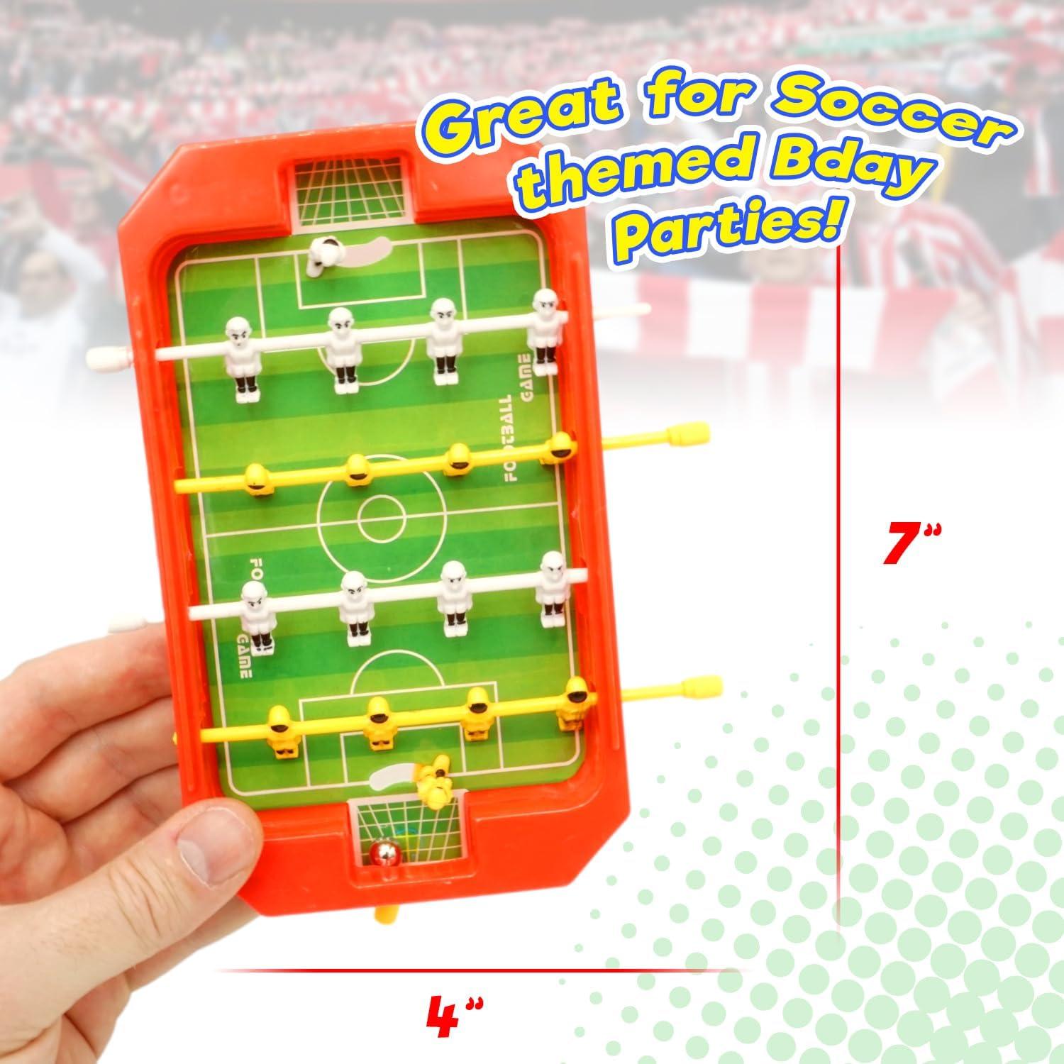 Mesa de Futbolín Mini JA-RU 30 cm Juguete Portátil