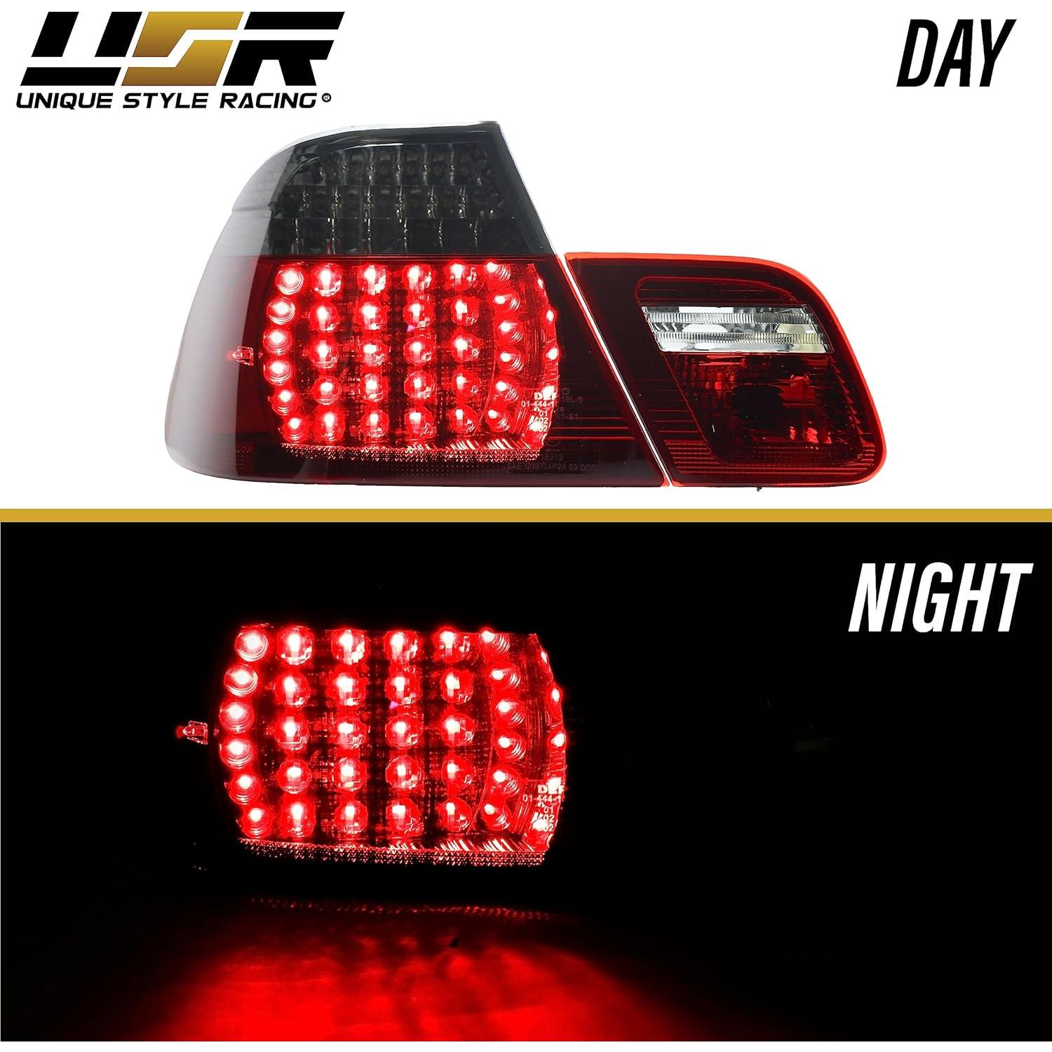 Luces Traseras LED Euro Ahumadas USR para BMW E46 2 Puertas