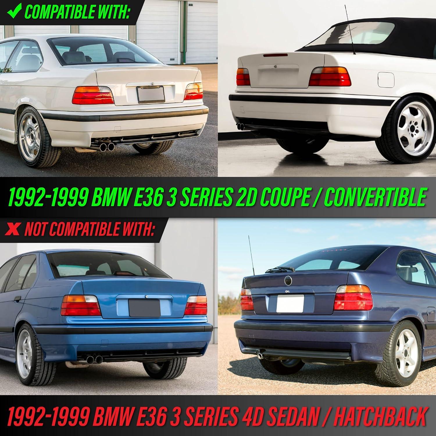 Juego de Lámparas Traseras USR para BMW E36 2D Coupe 1992-1999