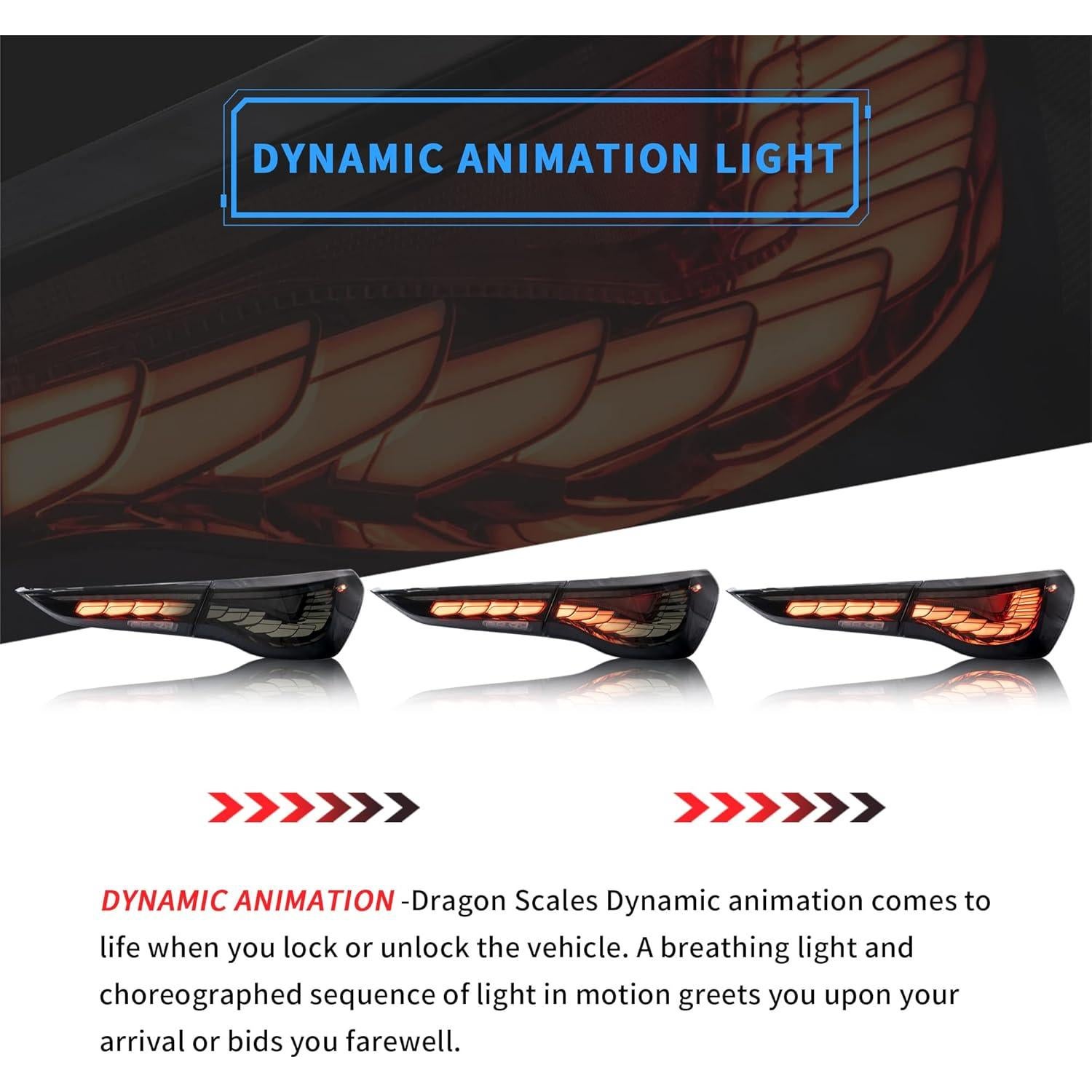 Luces Traseras VLAND Ahumadas para BMW Serie 4 G22/G23 2021-2023