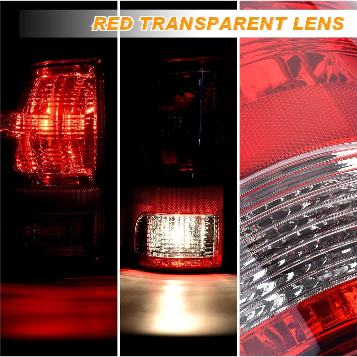 Luz Trasera Halógena Nakuuly para Dodge Ram 2009-2018