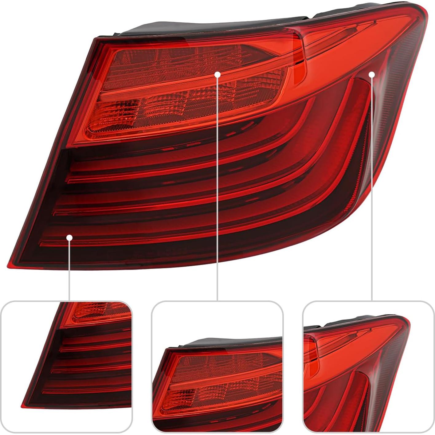 Luz Trasera LED Bokknppo para BMW 5 Series 2014-2016 - Derecho