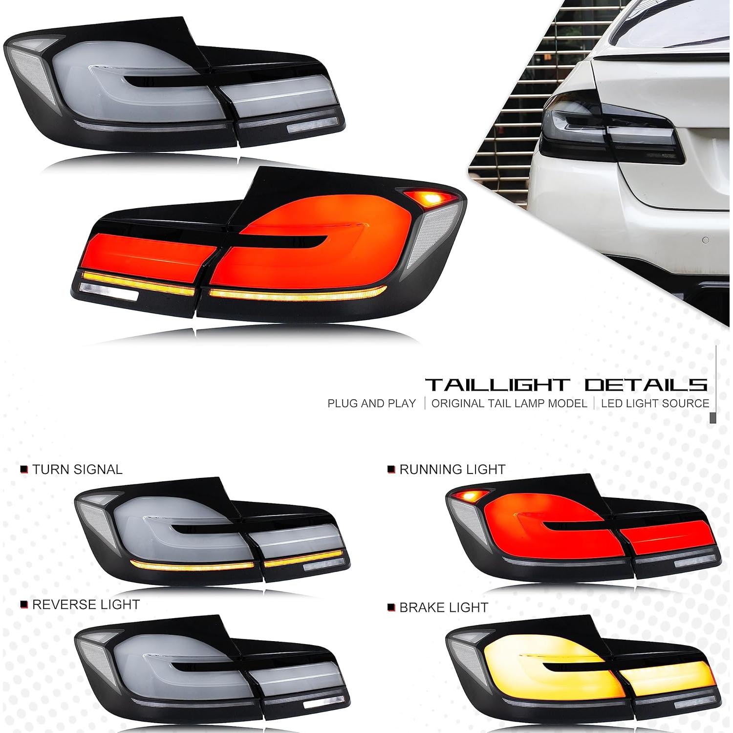 Luces Traseras LED G38 para BMW Serie 5 F10 F18 M5 2011-2017