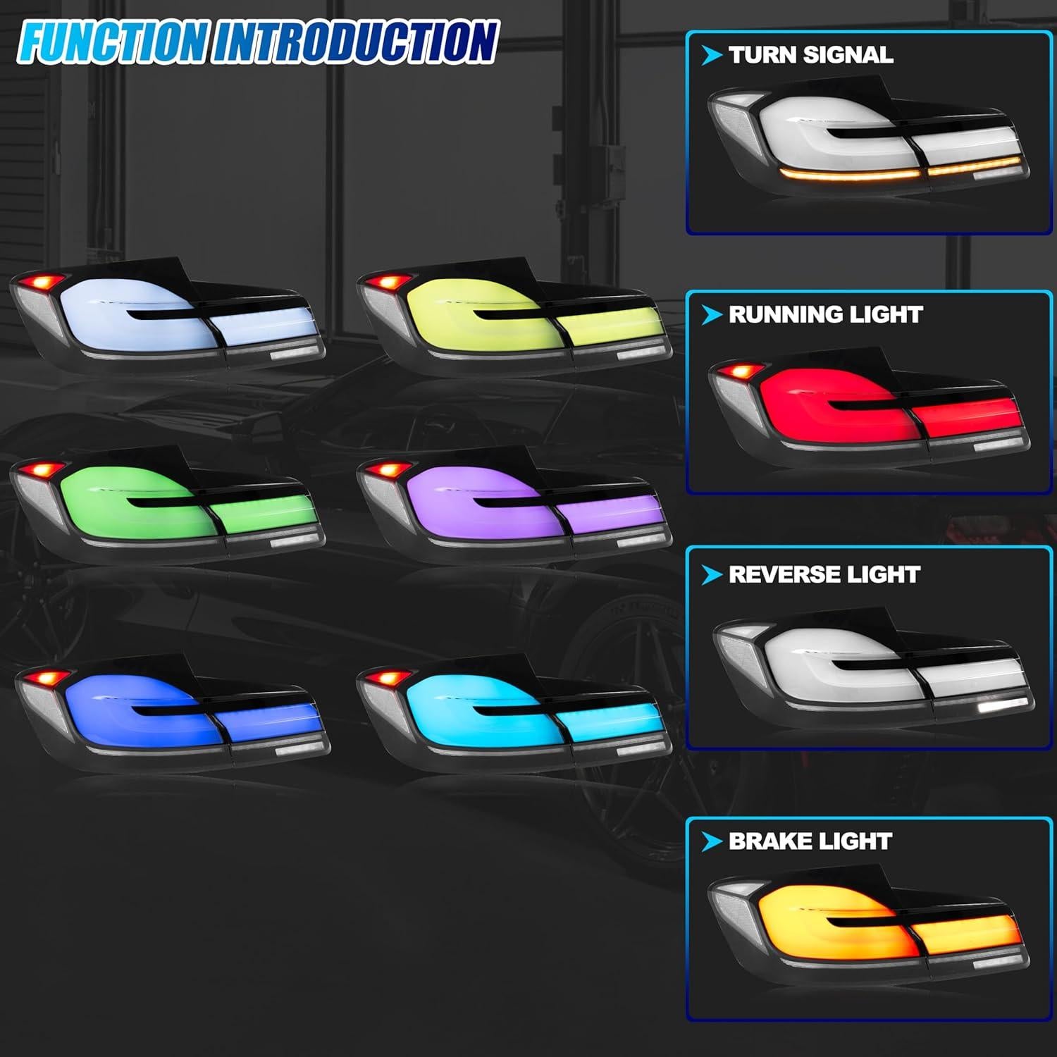 Luces Traseras LED Grandlop para BMW Serie 5 F10 2011-2016