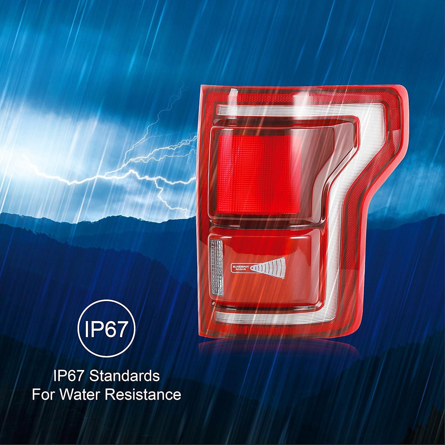 Luces Traseras LED AutoZest para Ford F150 Raptor 2017-2019