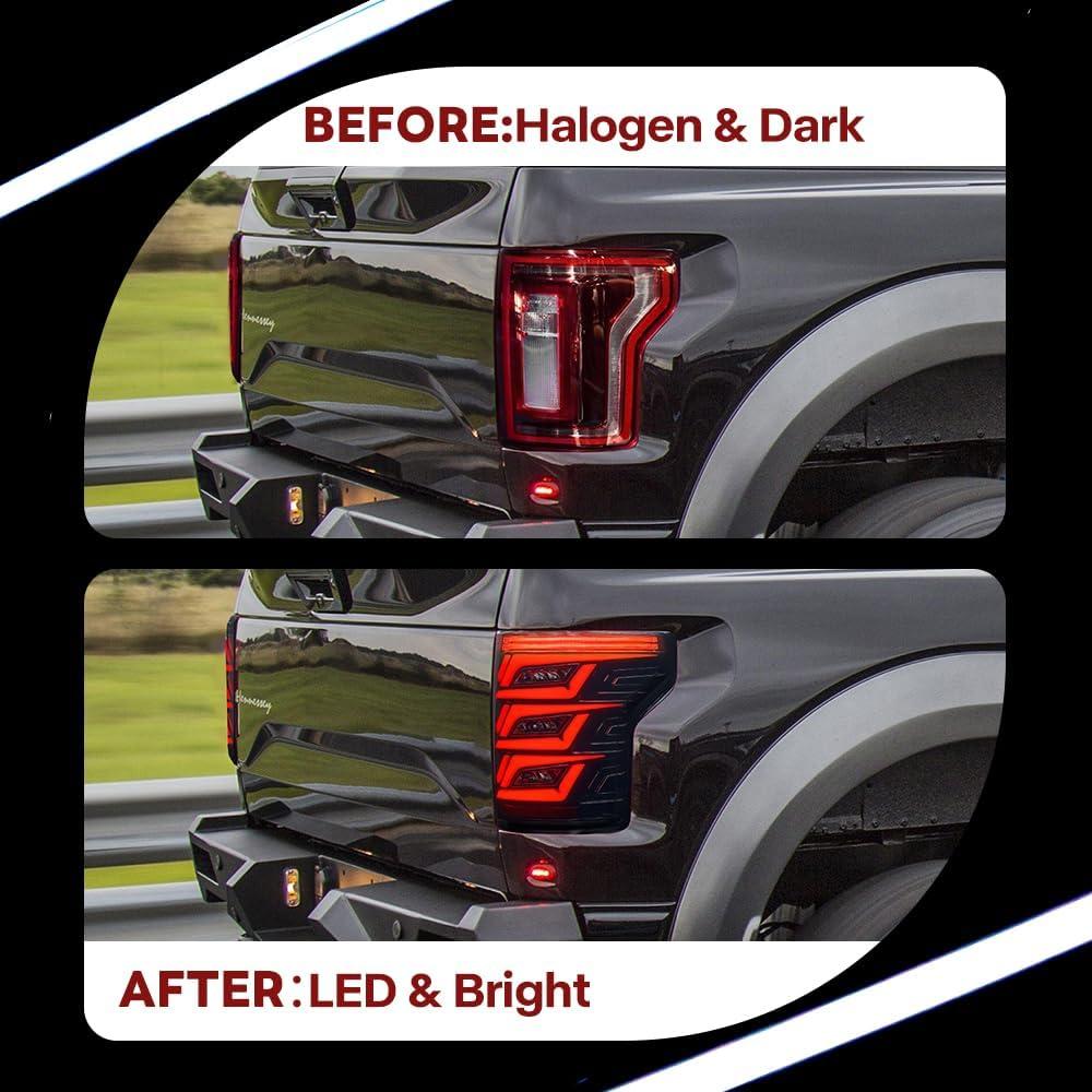 Luces Traseras LED COOLCMP para Ford F150 2015-2019