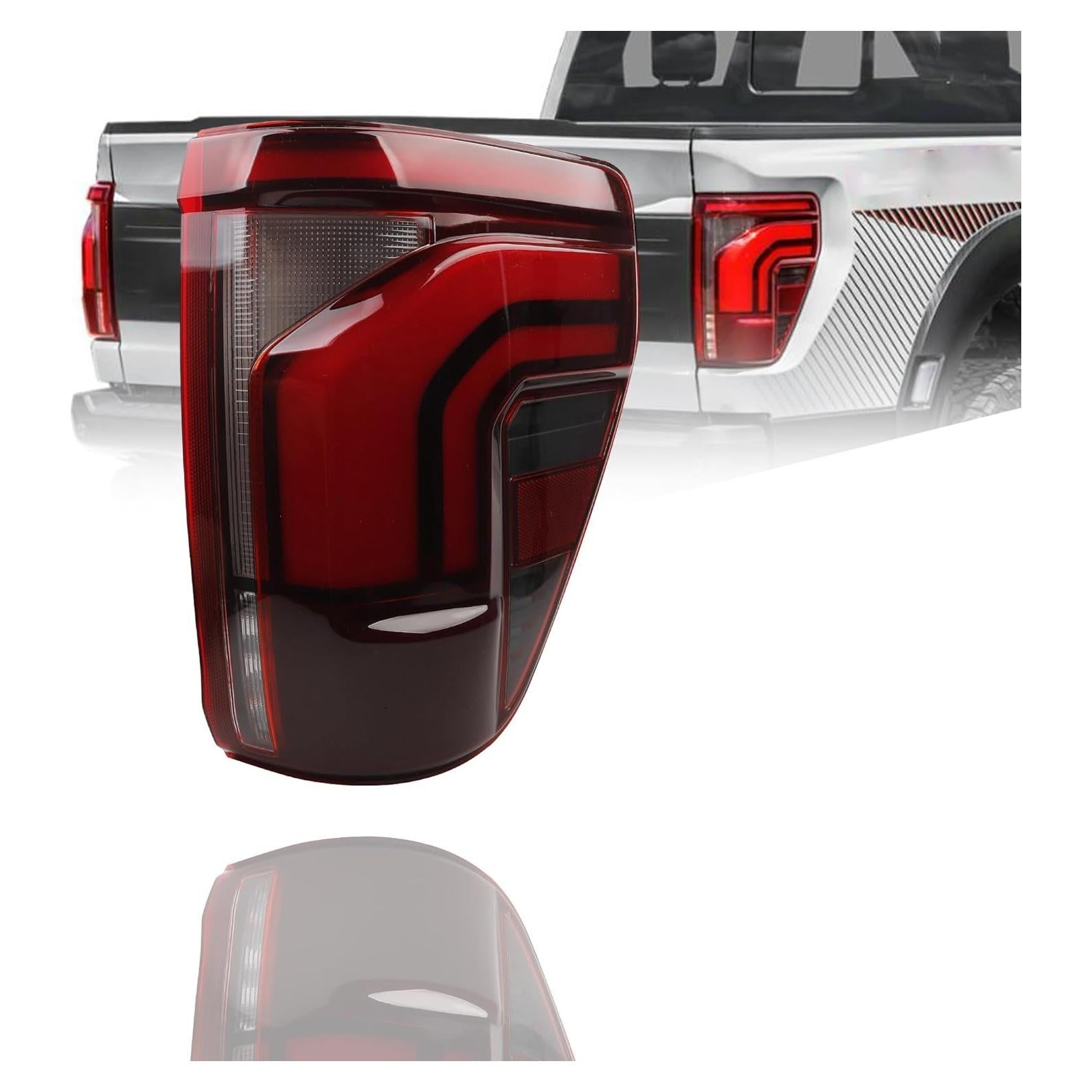 Luz Trasera LED Dasbecan Lado Pasajero Derecho Ford F150 2024-2025