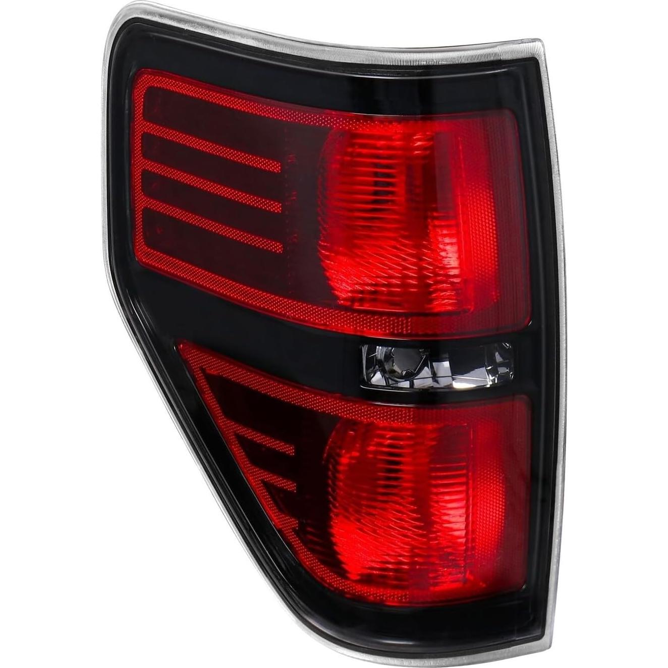 Juego de 2 luces traseras YIZISECCE para Ford F150 09-14