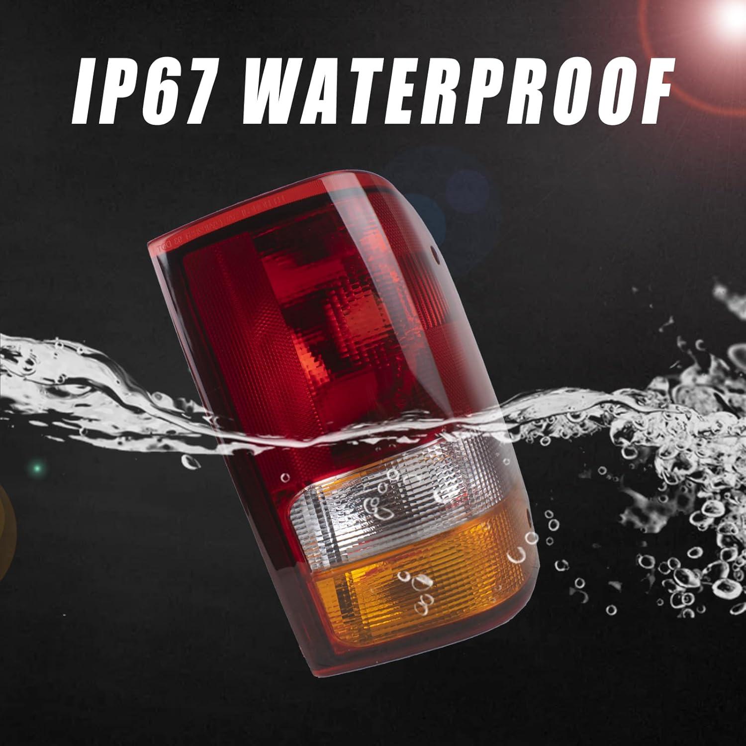 Luces Traseras Boine para Ford Ranger 1993-1997, Rojo