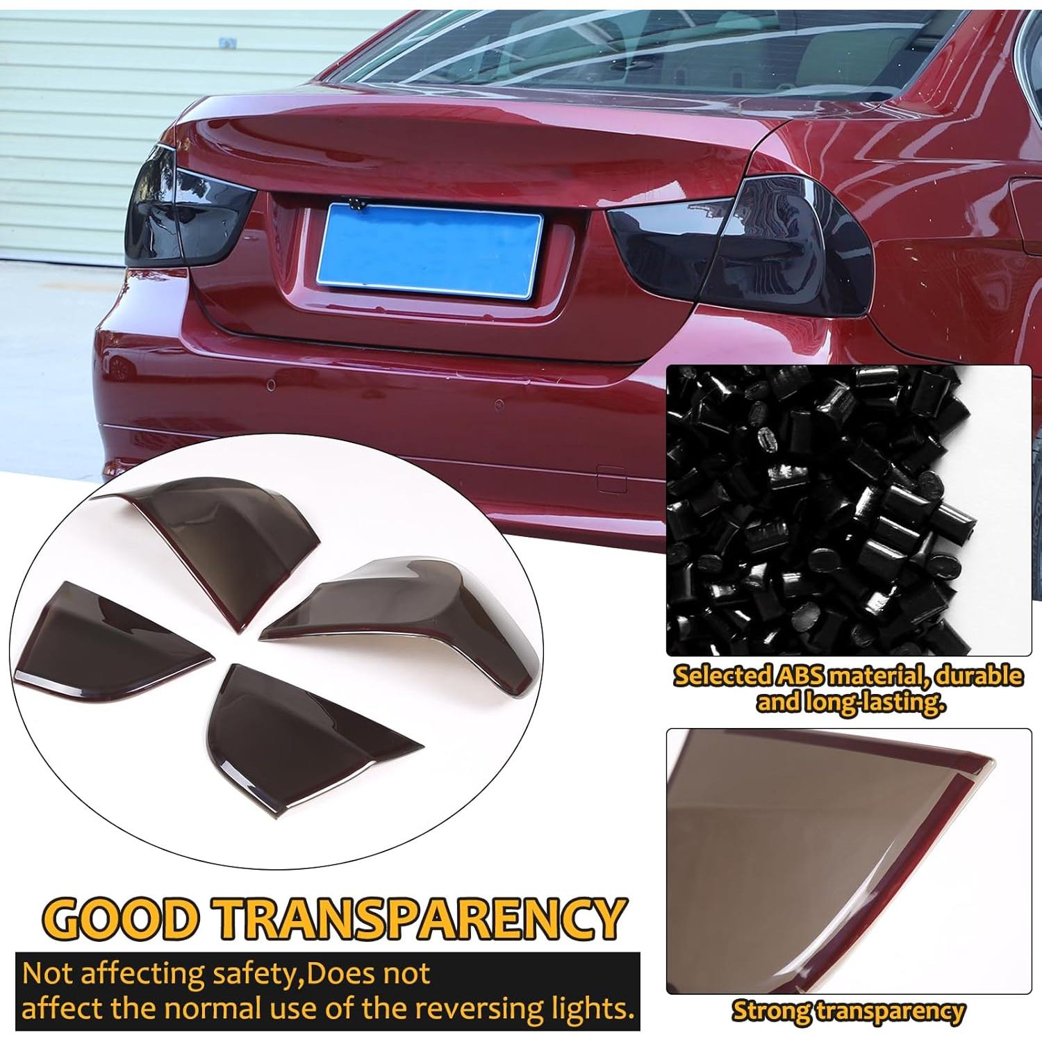 Cubierta de recorte de lámpara trasera ahumada BMW 3 Series M3