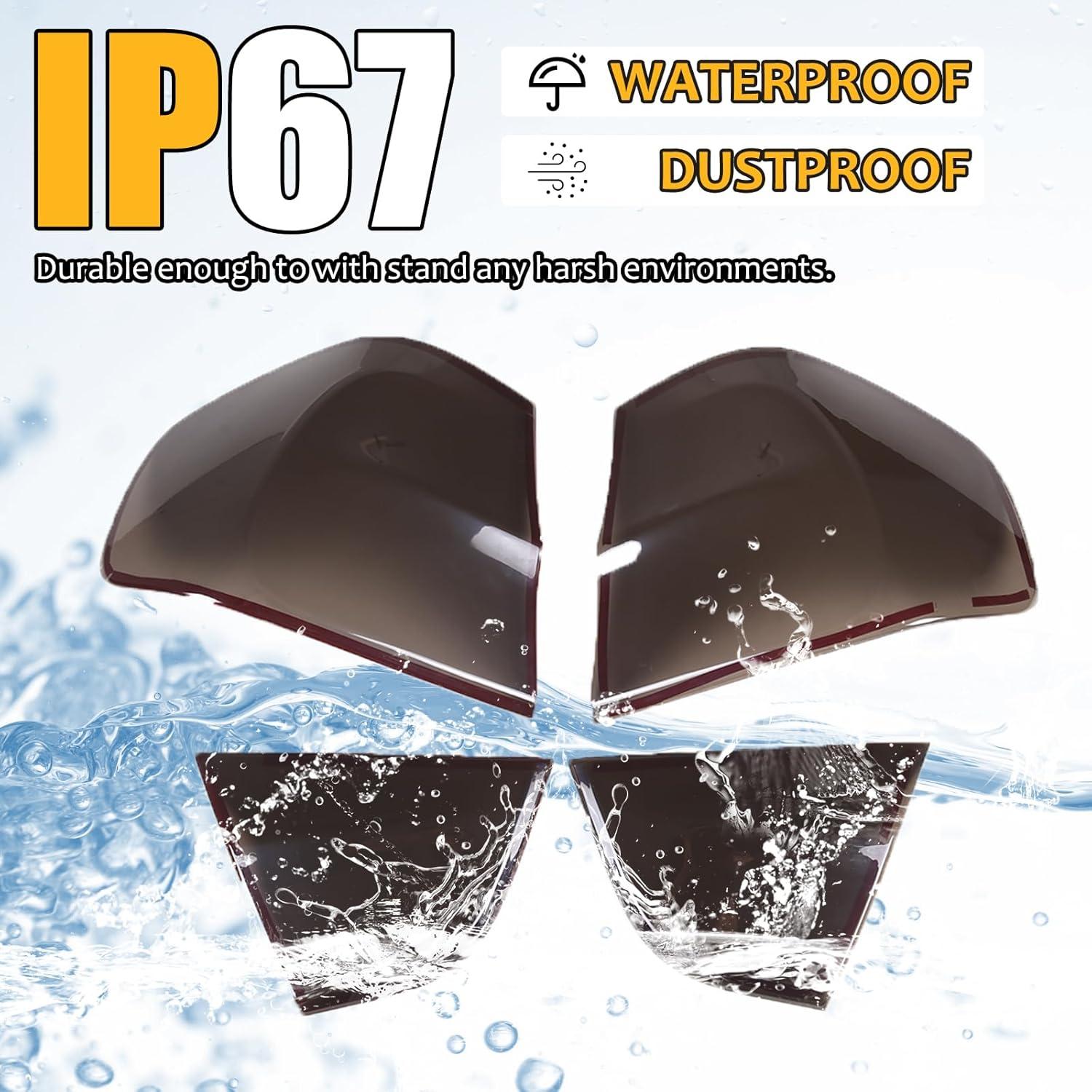 Cubierta de recorte de lámpara trasera ahumada BMW 3 Series M3