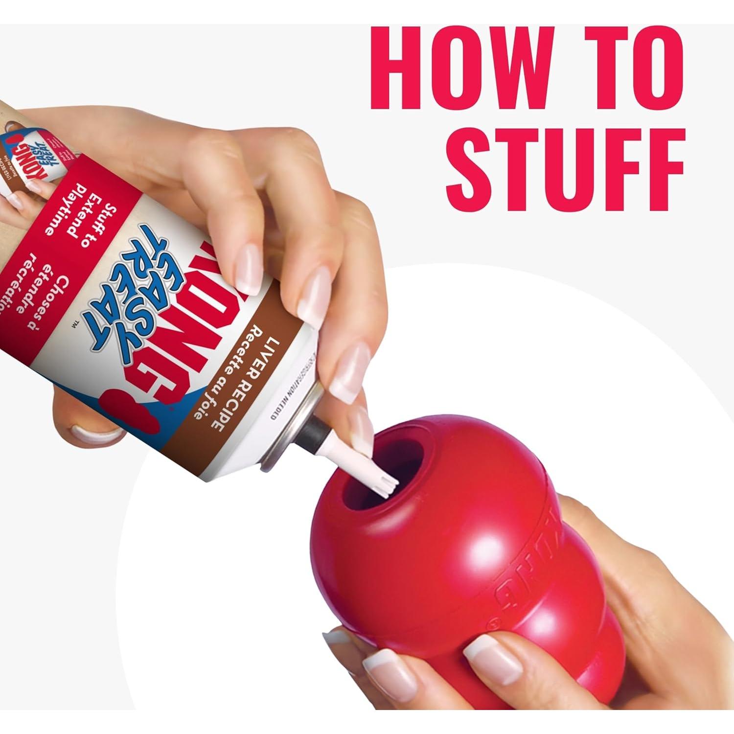 Juguete para Perros KONG Tires Grande - Caucho Duradero 11.43cm