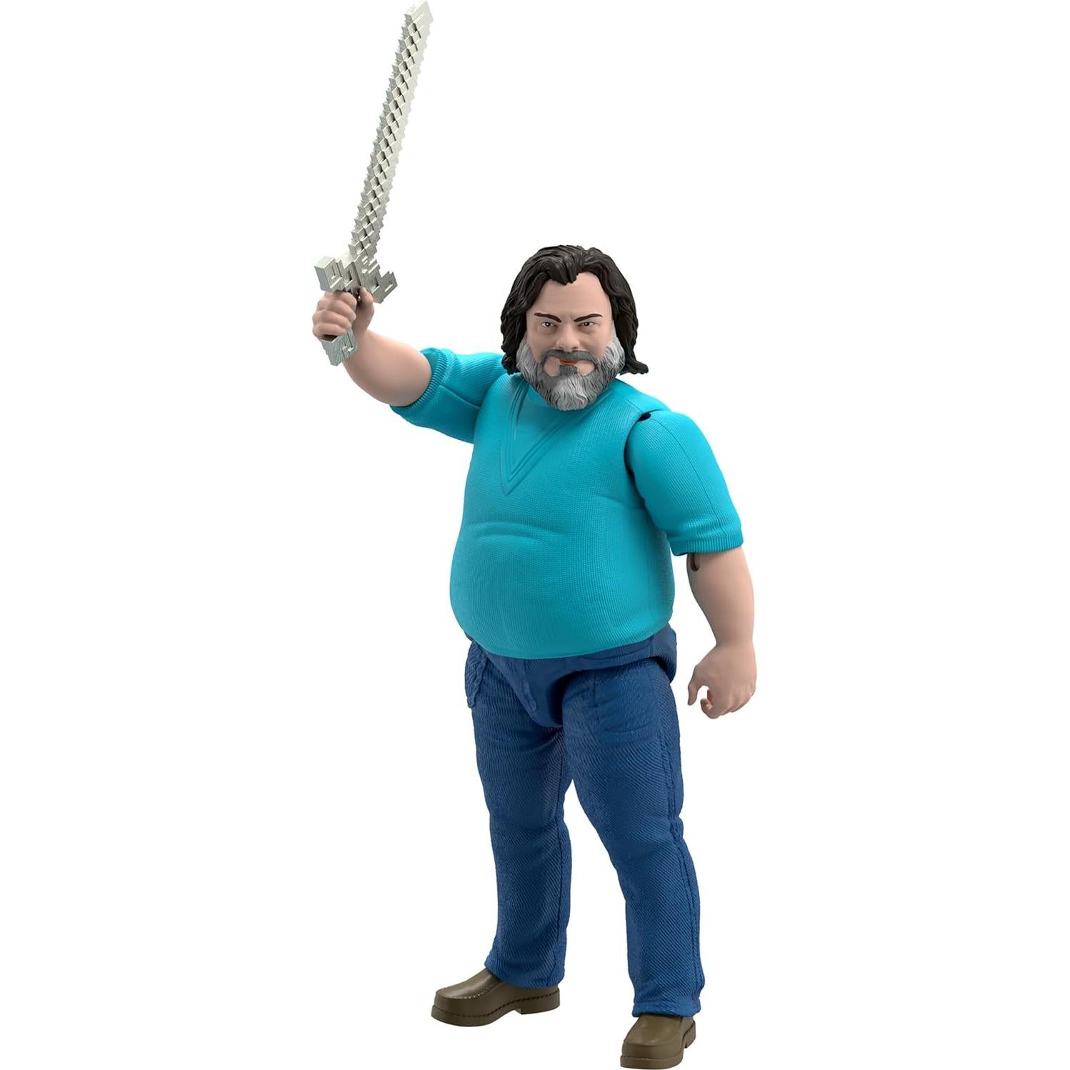 Figura de acción Mattel Minecraft Steve 30,48 cm coleccionable