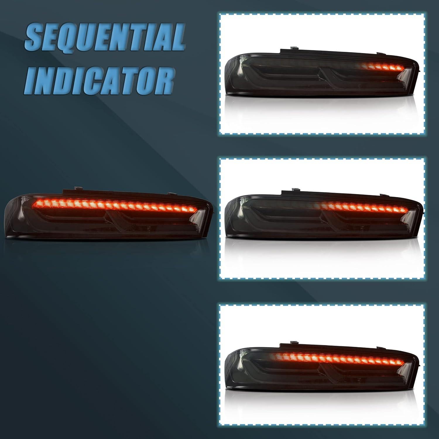 Luces Traseras LED VLAND para Chevrolet Camaro 2016-2018