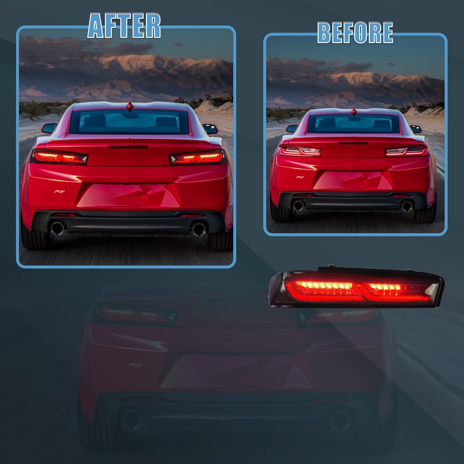 Luces Traseras LED VLAND para Chevrolet Camaro 2016-2018