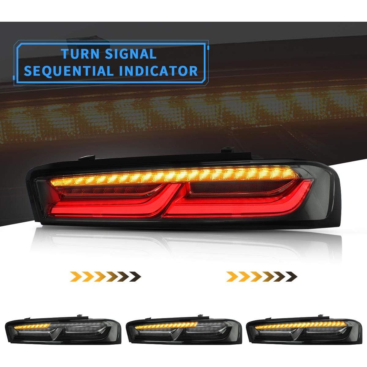 Luces Traseras LED VLAND para Chevrolet Camaro 2016-2018
