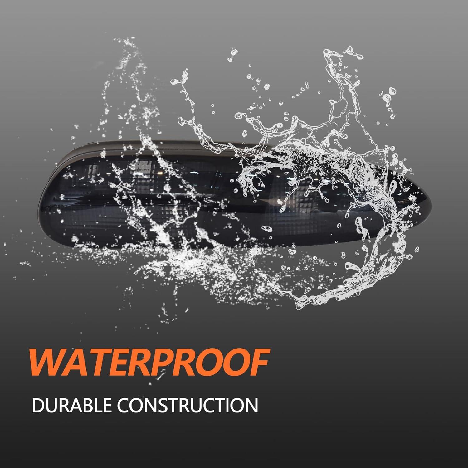 Luces Traseras JX RACING para Chevy Camaro 1993-2002 Ahumado