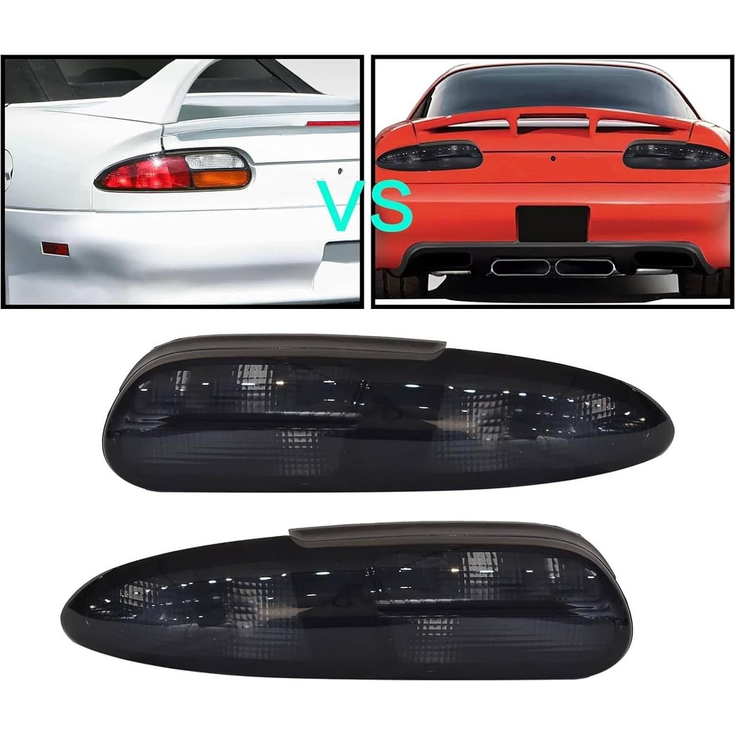 Luces Traseras JX RACING para Chevy Camaro 1993-2002 Ahumado