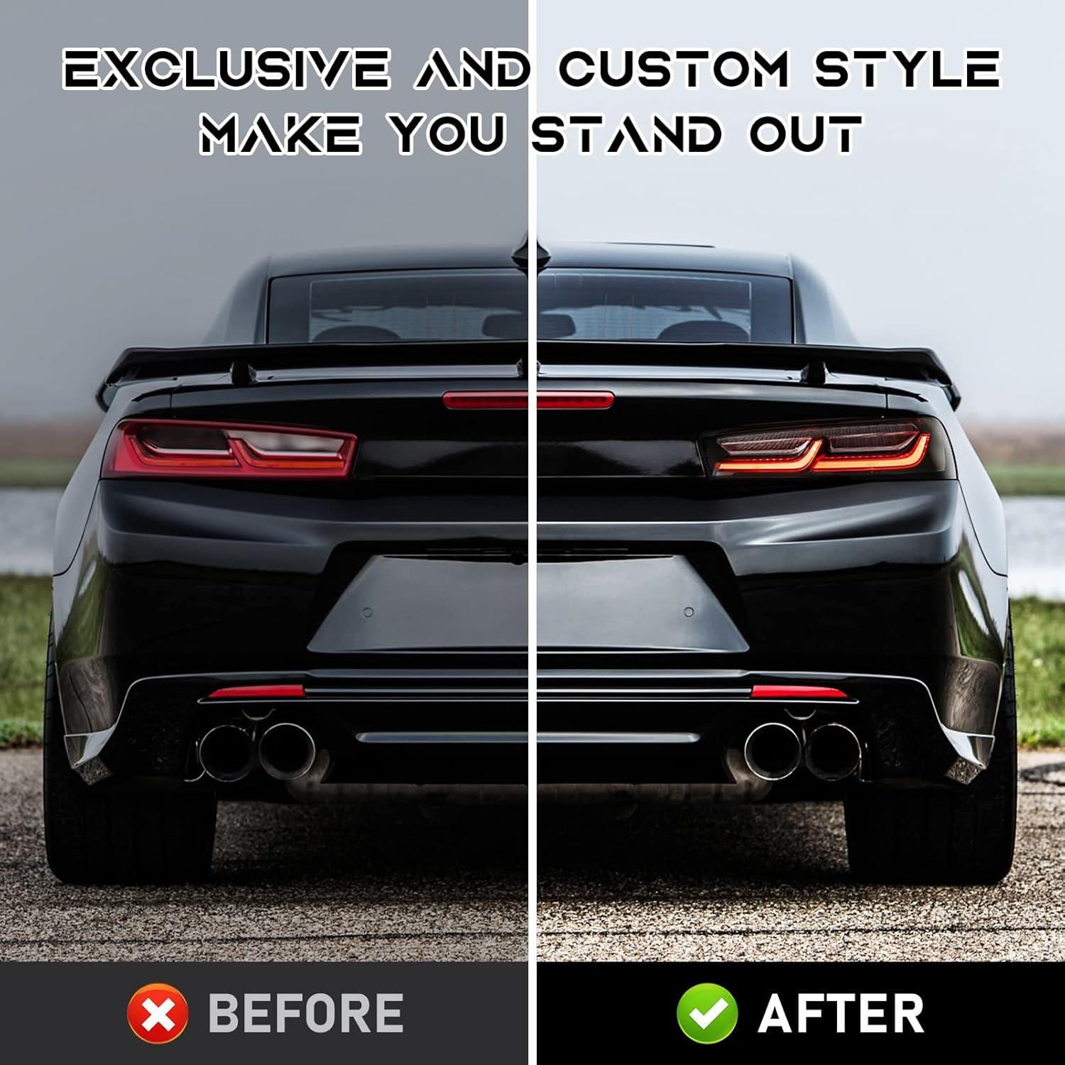 Luces Traseras LED Gubebaili para Chevrolet Camaro 2016-2018