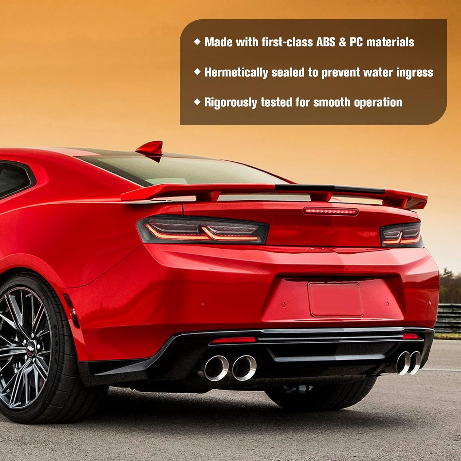 Luces Traseras LED Gubebaili para Chevrolet Camaro 2016-2018