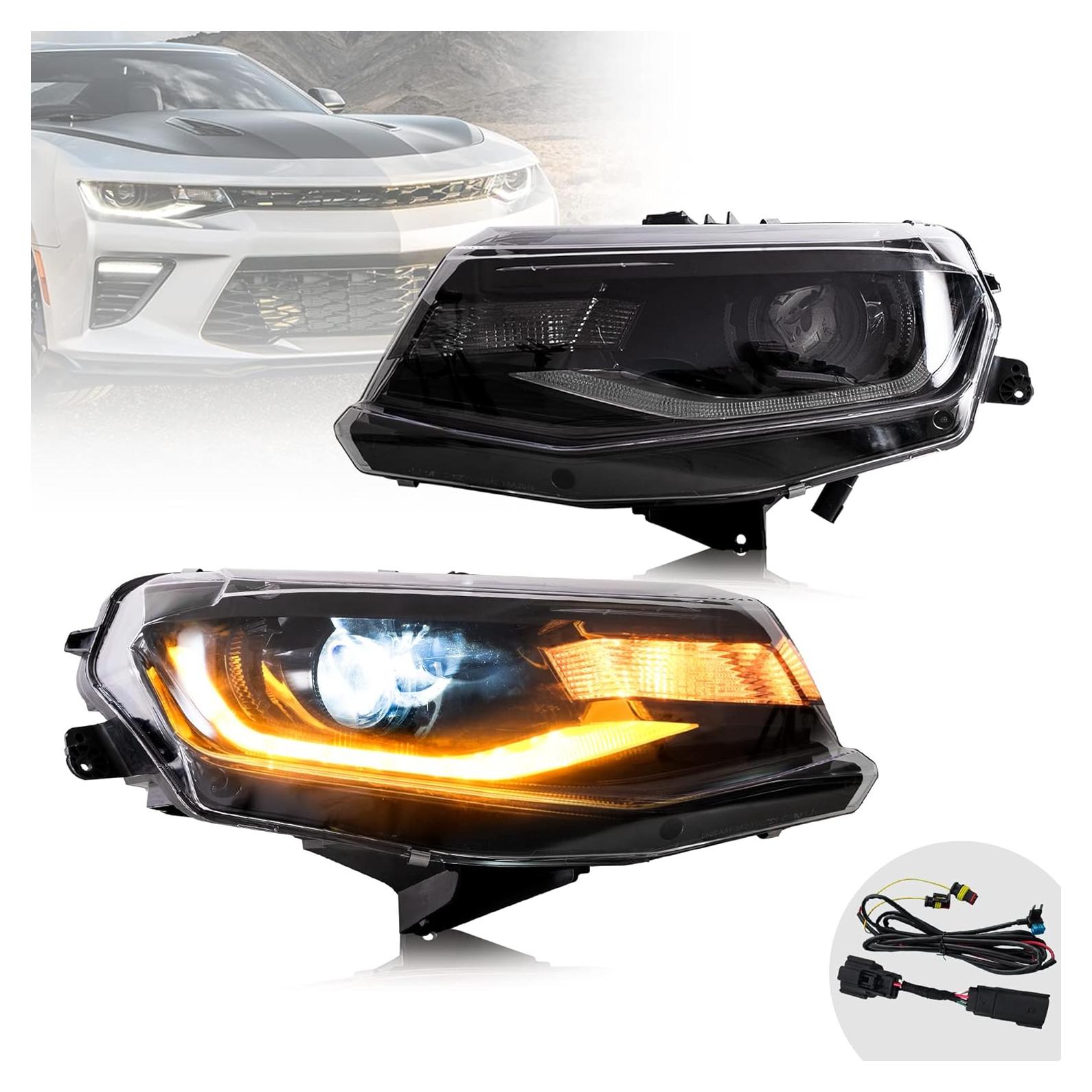 Faros LED VLAND para Chevrolet Camaro 2016-2018 LT, SS, RS, ZL