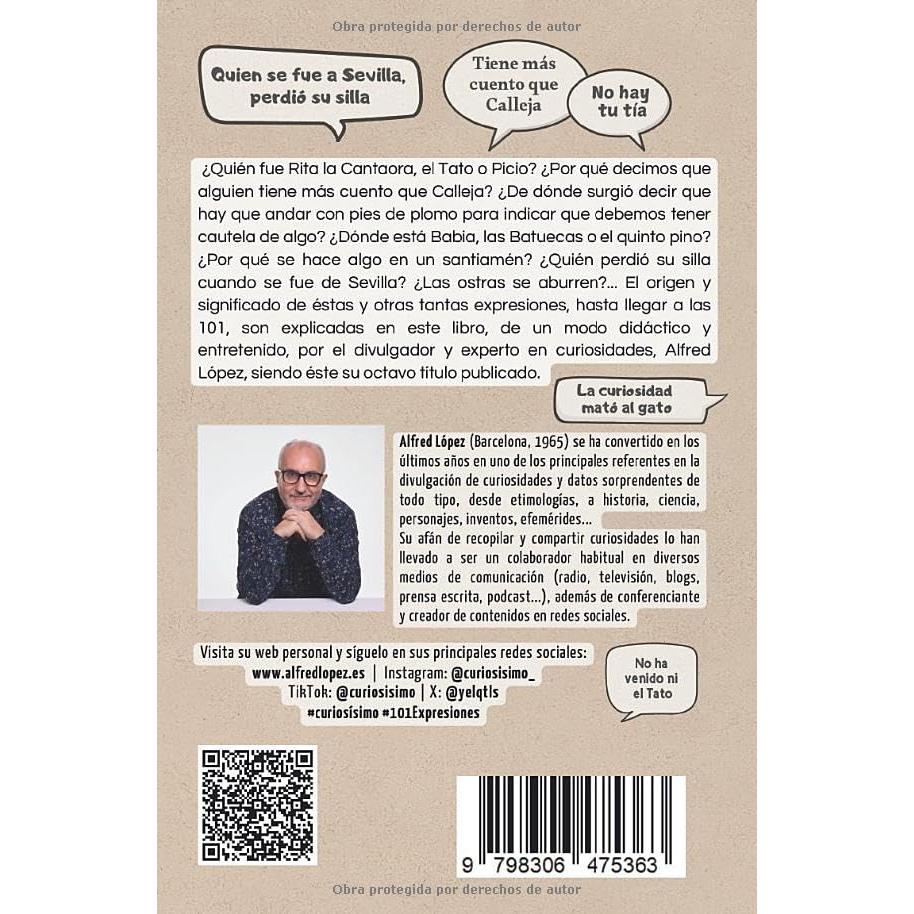 101 EXPRESIONES de toda la vida: El origen y significado de refranes, locuciones y dichos populares (Spanish Edition)