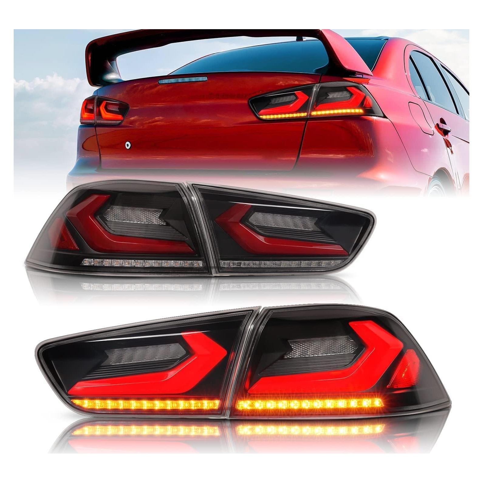 Luces traseras Archaic ahumadas para Mitsubishi Lancer EVO X 2008-2020