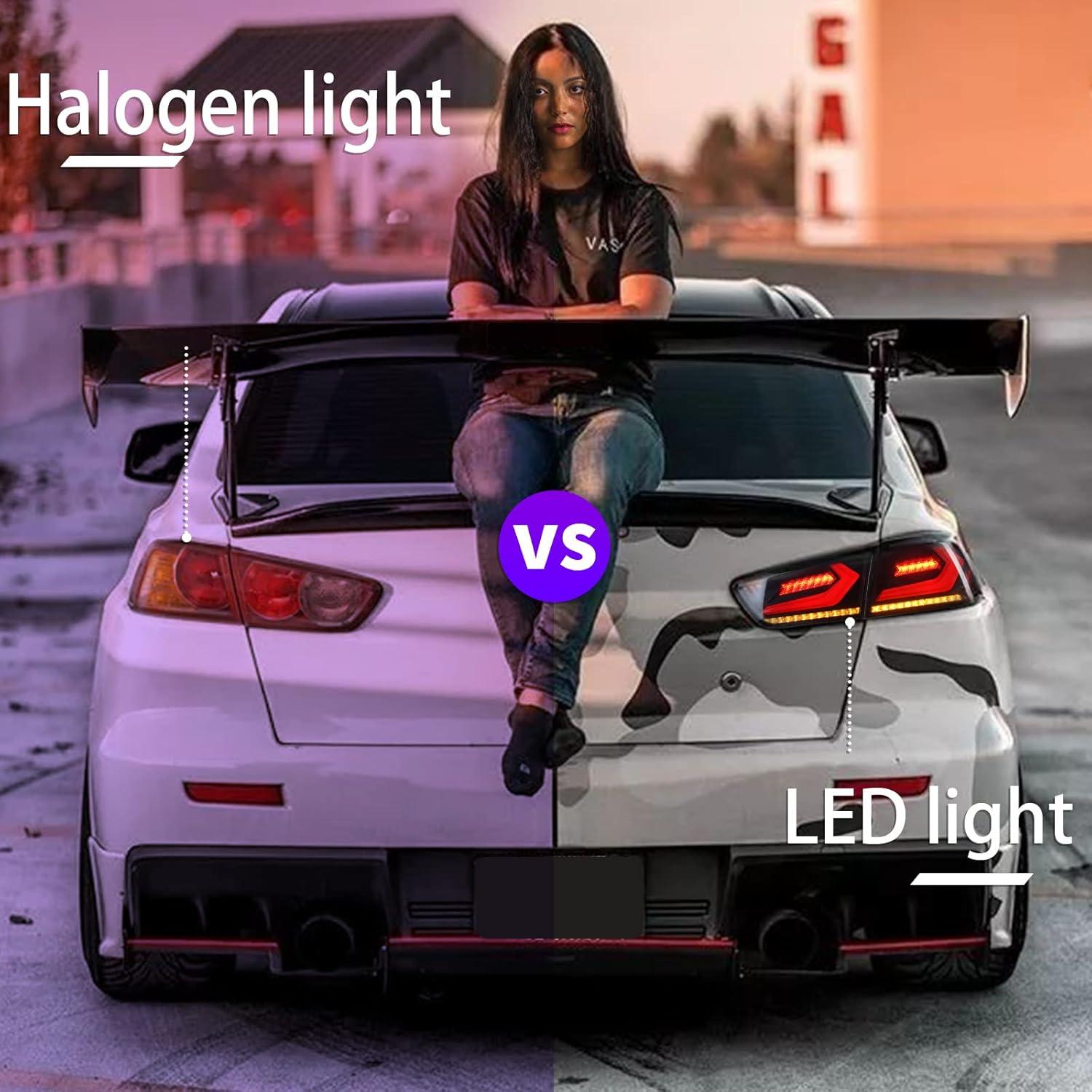 Luces traseras Archaic ahumadas para Mitsubishi Lancer EVO X 2008-2020