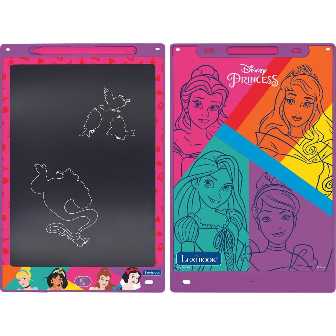 Pizarra Mágica Lexibook Princesas Disney 27,94 cm Rosa