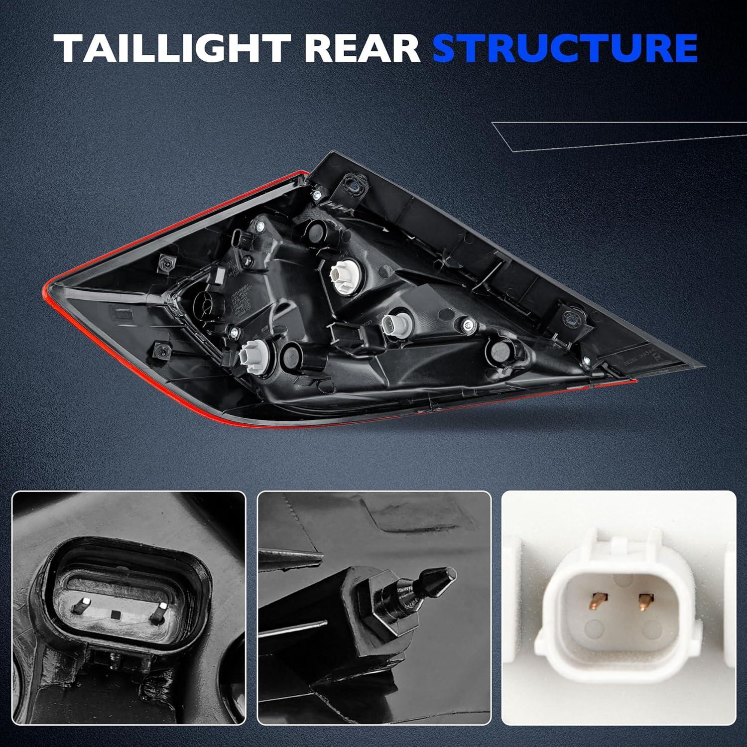 Luz de Freno Trasera Honda Civic Sedán 2016-2021 Misakomo