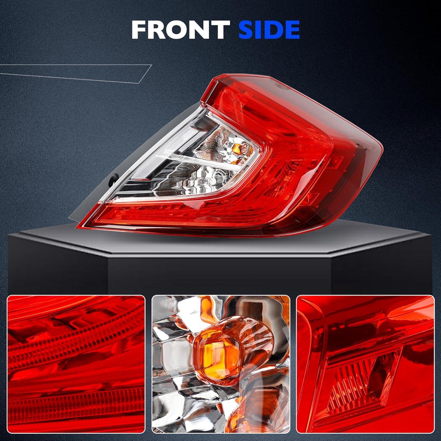 Luz de Freno Trasera Honda Civic Sedán 2016-2021 Misakomo