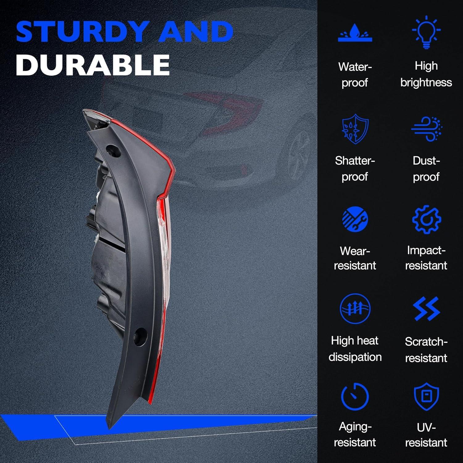 Luz de Freno Trasera Honda Civic Sedán 2016-2021 Misakomo