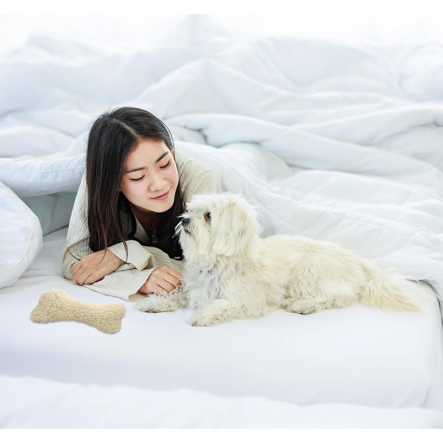 Juguete para Perros Hueso de Peluche SPOT 22.86 cm Squeaker