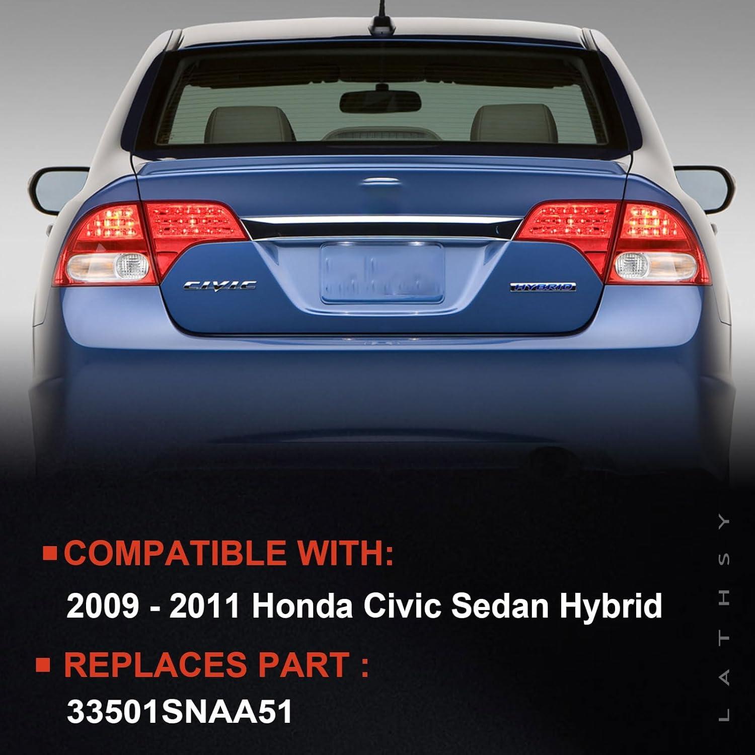 Luz Trasera Halógena Lathsy para Honda Civic 2009-2011 Derecho