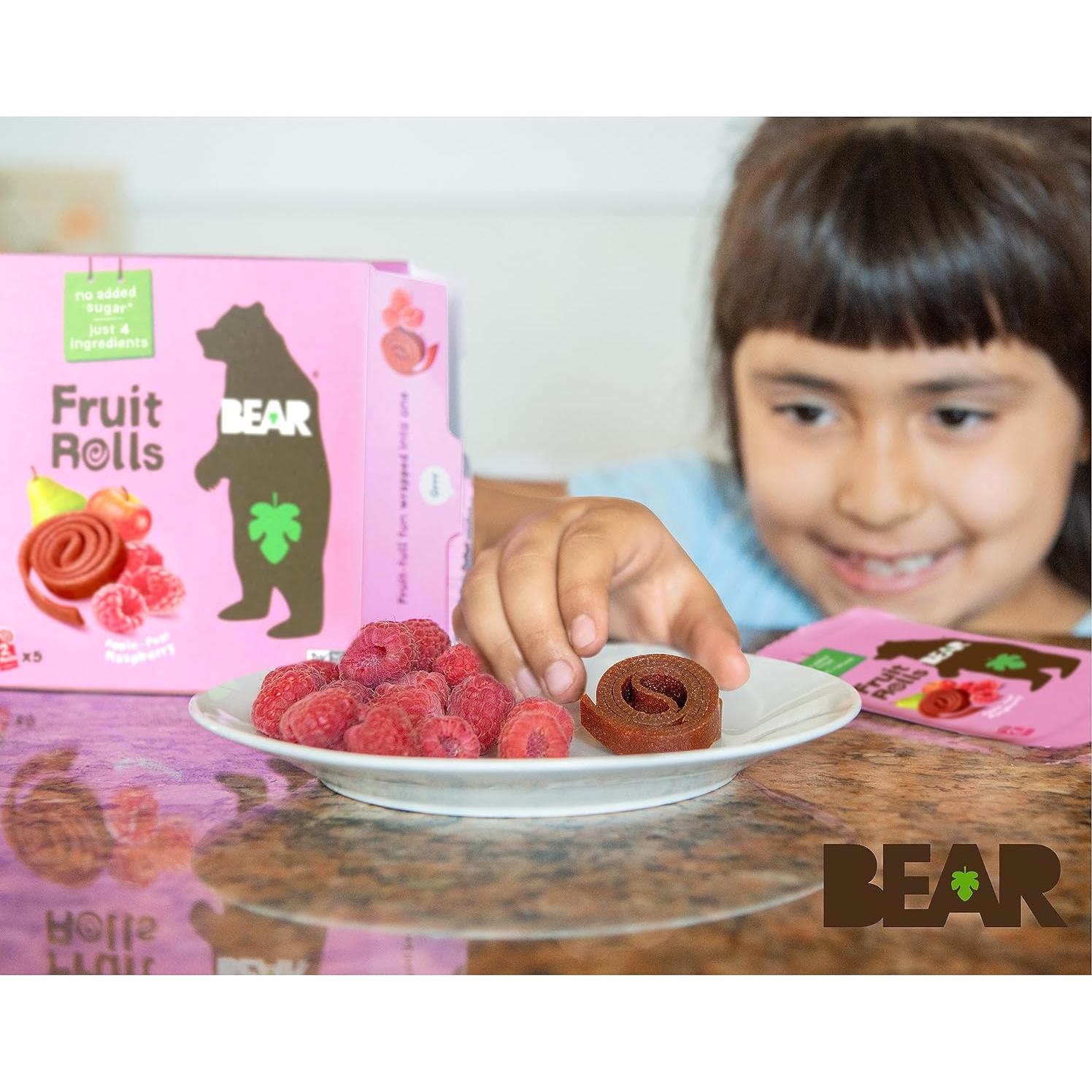 Bocadillo de Fruta BEAR Yoyo Frambuesa Pack de 2