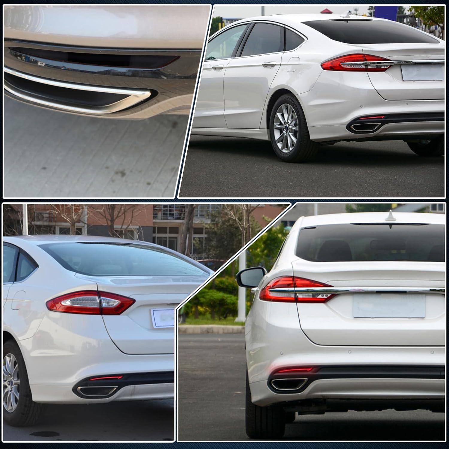 Reflector LED Rojo GEEGEETOP para Ford Fusion 2013-2020