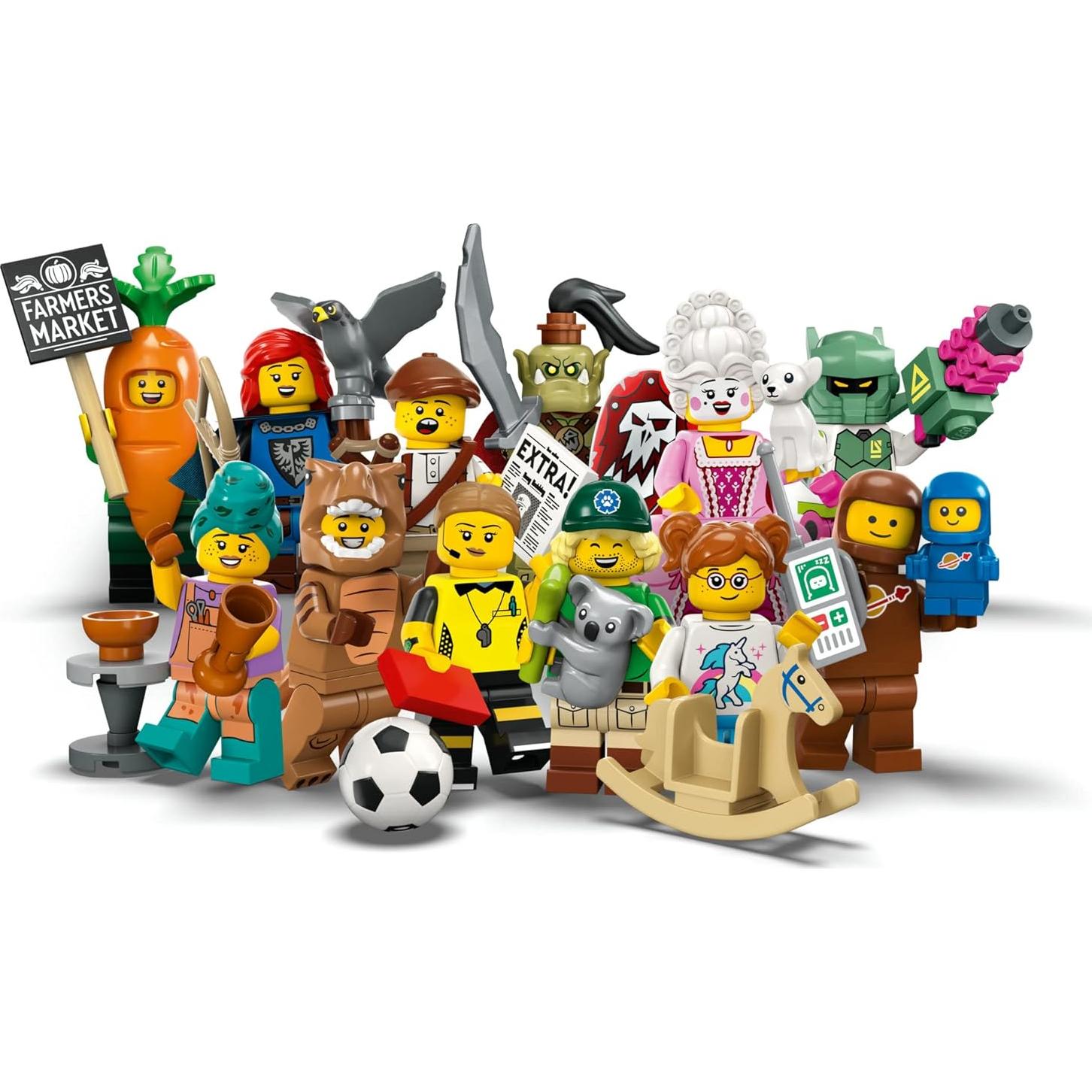 LEGO Minifigures Series 24 6-Pack 66733 Building Toy Set for Kids, Boys, and Girls Ages 5+